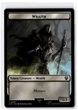 Commander: The Lord of the Rings #7 // 11 Wraith // Food (0011) Token - Image 1