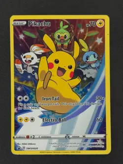 Pikachu SWSH020 Pokemon Sword Shield Promo 2020 NM 🔥🔥🔥 - Image 1