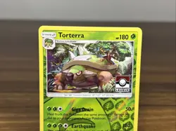 Torterra 9/156 Pokemon League Promo | Reverse Holo Stamped Pokemon Card - Image 3