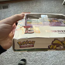 POKEMON 151 ALAKAZAM EX COLLECTION SEALED BOX - Image 3
