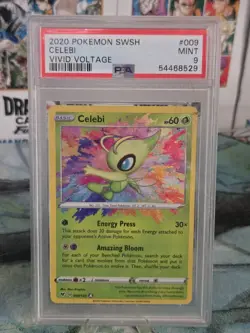 2020 Pokemon SWSH - Celebi 009/185 PSA 9 🔥 - Image 3