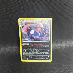 Pokemon TCG Greninja XY Black Star Promo Cosmos Holo Card XY24 LP-MP - Image 1