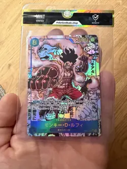 One Piece Card Game Monkey D. Luffy Manga OP11-118, Mint - Image 3