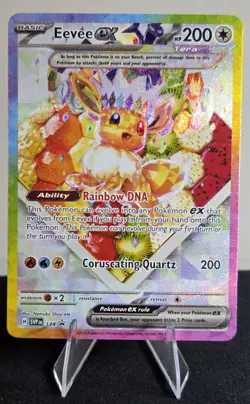 Pokemon Eevee ex Promo SV: Scarlet & Violet Promo Cards 174 NM Holofoil - Image 1