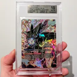 Cell SR Alt Art SB01-012 Top 64 Prize Winner Card BGS 10 Dragonball Fusion World - Image 1
