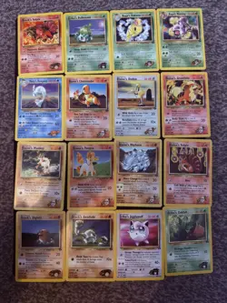 Pokemon TCG Gym Challenge Bundle No Duplicates - 49 Cards - NM/LP - Image 1