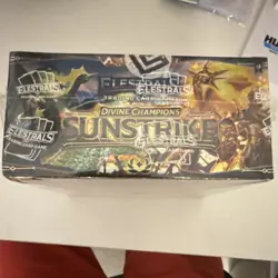 Elestrals Divine Champions Sunstrike Booster Box Trading Card Game Sealed - Image 3