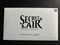 MTG DAN FRAZIERS MOX BOX Secret Lair Foil-Etched w/Relentless Rats promo - Image 1