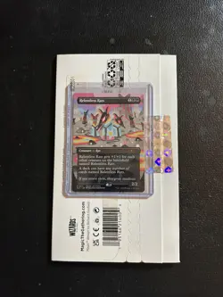 MTG DAN FRAZIERS MOX BOX Secret Lair Foil-Etched w/Relentless Rats promo - Image 2