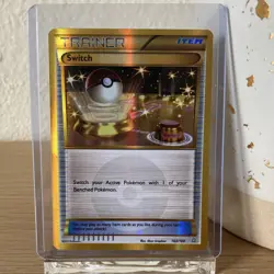 Pokemon Switch XY - Primal Clash 163/160 Secret Rare Foil Item TCG - Image 1