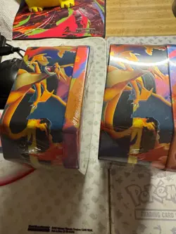 Pokemon TCG - Mega Charizard X ex AND Y ex Tin Set - New / Sealed In Hand - Image 3