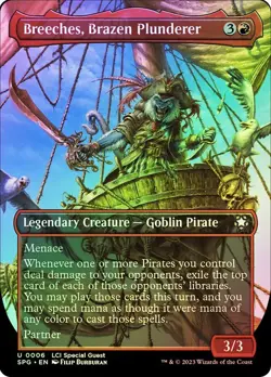 Breeches, Brazen Plunderer Foil The Lost Caverns of Ixalan NM MTG - Image 1
