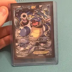 Pokemon TCG Blastoise EX XY122 Black Star Promo Full Art (HP) - Image 1