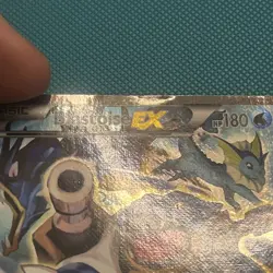 Pokemon TCG Blastoise EX XY122 Black Star Promo Full Art (HP) - Image 3