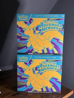 Pokemon TCG: Ascended Heroes Elite Trainer Box (ETB) New & Sealed Lot of 2 - Image 1