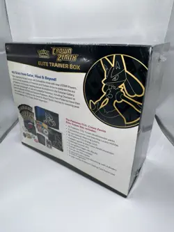 Pokemon Crown Zenith Elite Trainer Box English Lucario TCG 1 Box - Image 2