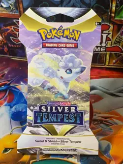 Silver Tempest Sleeved Booster Pack Sealed Pokemon Nintendo - Image 1