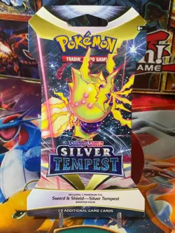 Silver Tempest Sleeved Booster Pack Sealed Pokemon Nintendo - Image 1
