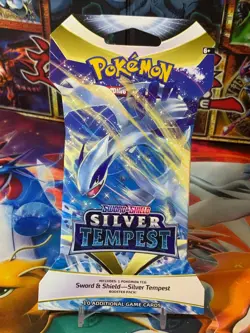 Silver Tempest Sleeved Booster Pack Sealed Pokemon Nintendo - Image 1