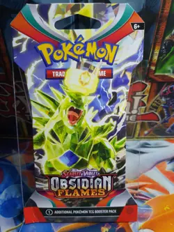 Obsidian Flames Blister Pack Tyranitar Art Pokemon - Image 1