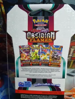 Obsidian Flames Blister Pack Tyranitar Art Pokemon - Image 2