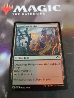 Mtg. Drossforge Bridge. Foil. Modern Horizons 2. Lp - Image 1