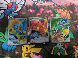 Pokemon TCG | First Partner Illustration | Bulbasaur Charmander Squirtle Promo - Image 1