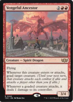 Vengeful Ancestor Commander: Tarkir: Dragonstorm Non-Foil Near Mint or Better - Image 1