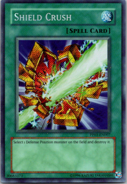 Shield Crush - PP01-EN007 - NM/VLP - Secret Rare - Unlimited - Yugioh - Image 1