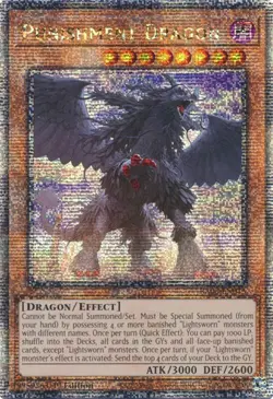 Punishment Dragon (Quarter Century Secret Rare)-Quarter Century Secret Rare -... - Image 1