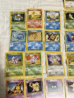 Lot of 50 Pokemon Base Set/Gym Hero Cards Non Holo Collection Vintage WotC - Image 2