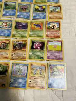 Lot of 50 Pokemon Base Set/Gym Hero Cards Non Holo Collection Vintage WotC - Image 5