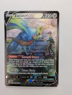 Zacian V - TG21/TG30 - Pokemon Astral Radiance Sword & Shield Ultra Rare Card NM - Image 1