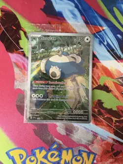 Pokemon TCG Snorlax 051 SV Scarlet & Violet 151 Promo Card Sealed - Image 1