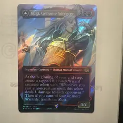 Kuja, Genome Sorcerer (Borderless) (Surge Foil) 0544 Final Fantasy Magic MTG JP - Image 1