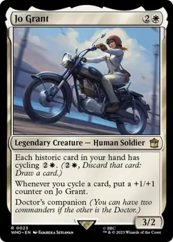 MTG - Jo Grant - Doctor Who - Magic the Gathering - Image 1