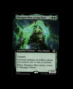 Mutagen Man, Living Ooze (Extended Art) Teenage Mutant Ninja Turtles Foil - Image 1
