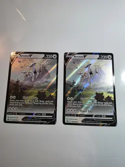 Arceus v SWSH204 Sword & Shield Promo Holo Pokemon TCG Card 2022 - Image 1