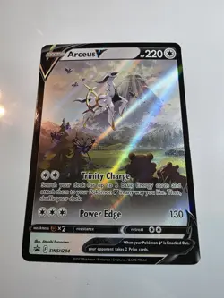 Arceus v SWSH204 Sword & Shield Promo Holo Pokemon TCG Card 2022 - Image 2