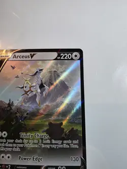 Arceus v SWSH204 Sword & Shield Promo Holo Pokemon TCG Card 2022 - Image 4