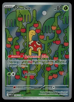 Shuckle 136/132 - Pokemon Mega Evolution - Illustration Rare (NM) - Image 1