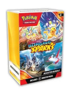 Pokemon TCG: Scarlet & Violet | Surging Sparks Booster Bundle6 Packs NEW SEALED - Image 1