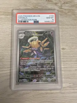 Pokemon TCG MEG EN Ninjask #137/132 Shedinja #144/132 PSA 10 Sequential Cert - Image 4