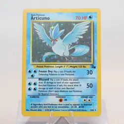 Pokemon TCG - Articuno 2/62 Fossil Holo Rare WOTC - EXC/NM - Image 2