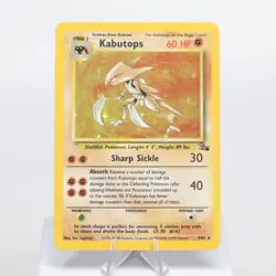 Pokemon TCG - Kabutops 9/62 Fossil Holo Rare WOTC - EXC/NM - Image 2