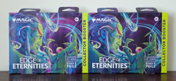 2x Magic The Gathering Edge of Eternities Collector Omega Booster Pack Box NEW - Image 1