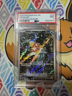 Pokemon TCG Magikarp Scarlet & Violet Paldea Evolved PSA 9 - Image 1
