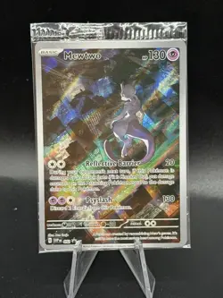Pokemon TCG Mewtwo 52 SV Scarlet & Violet Black Star Promo Mint Sealed FD3 - Image 1
