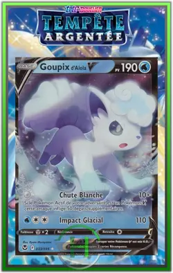 Goupix V - EB12:Tempete Argentee - 033/195 - Carte Pokemon Francaise Neuve - Image 1