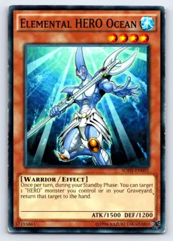 Elemental HERO Ocean Common Structure Deck: HERO Strike SDHS-EN002 LP - Image 1